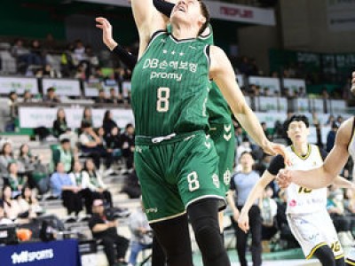 원주 DB 창원 LG 꺾고 늪 농구 다시 부활